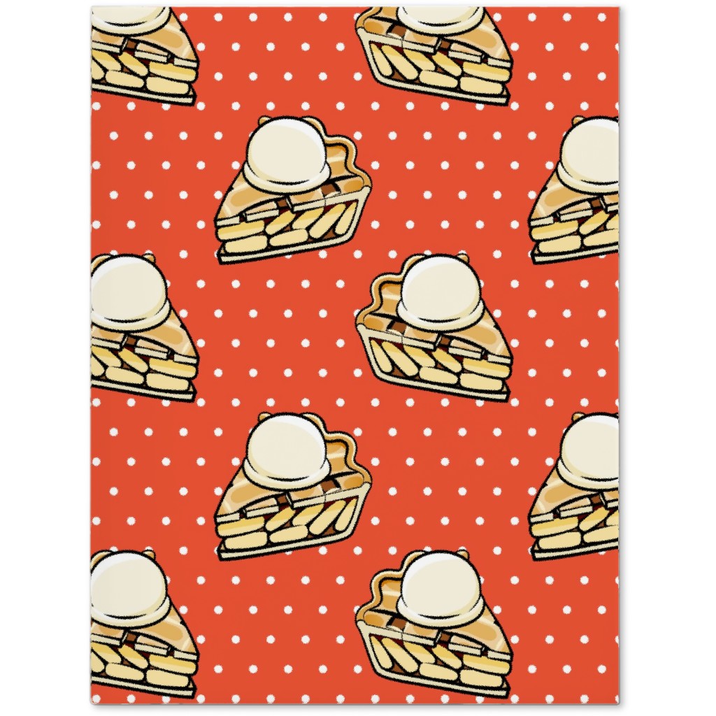 Apple Pie  La Mode - Orange Journal, Orange, Orange