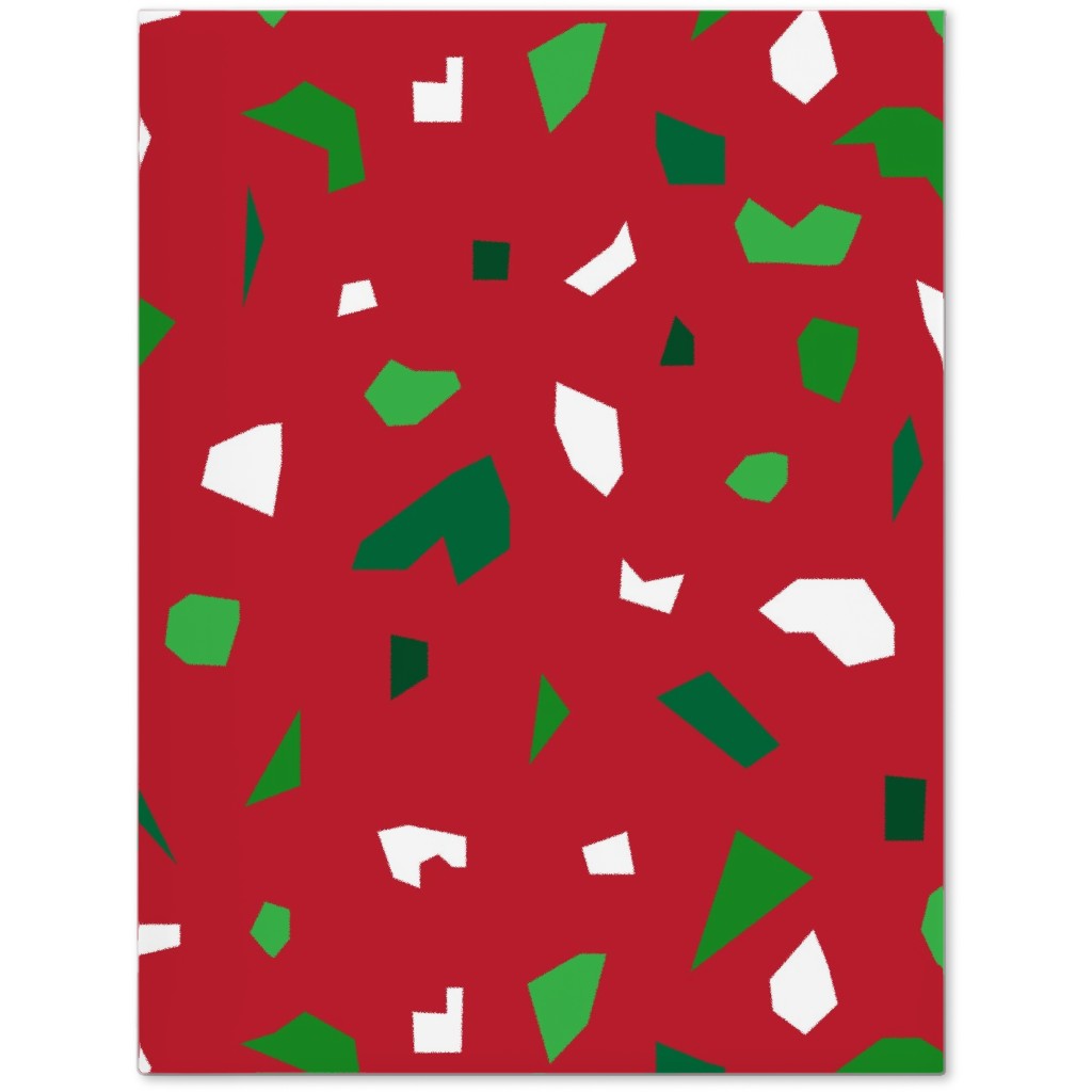 Christmas Terrazzo Journal, Red