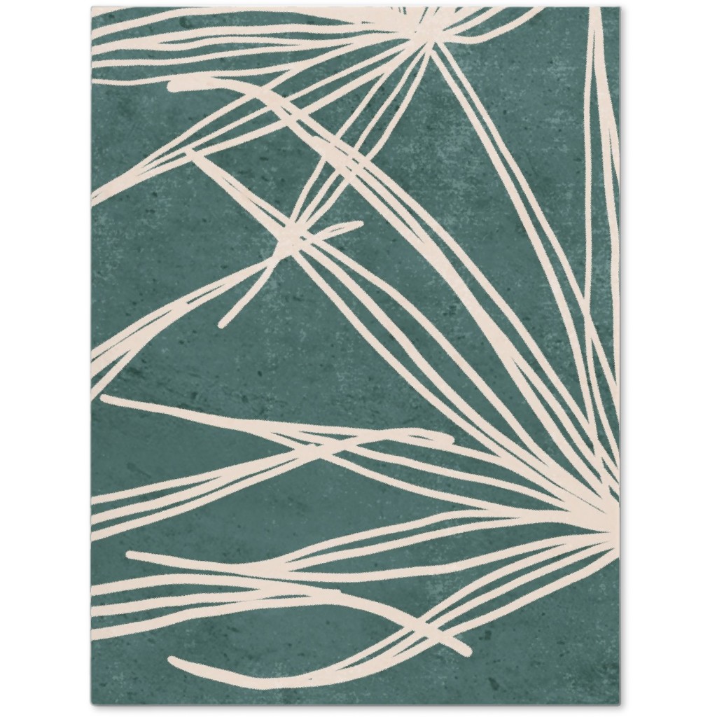 Palm Fronds Fan - Green Journal, Green