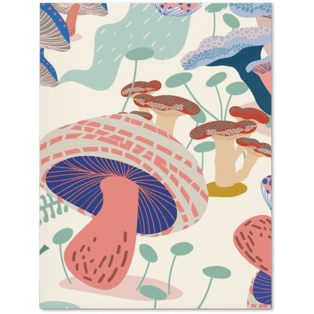 Whimsical Mushroom Village - Multi Journal, Multicolor