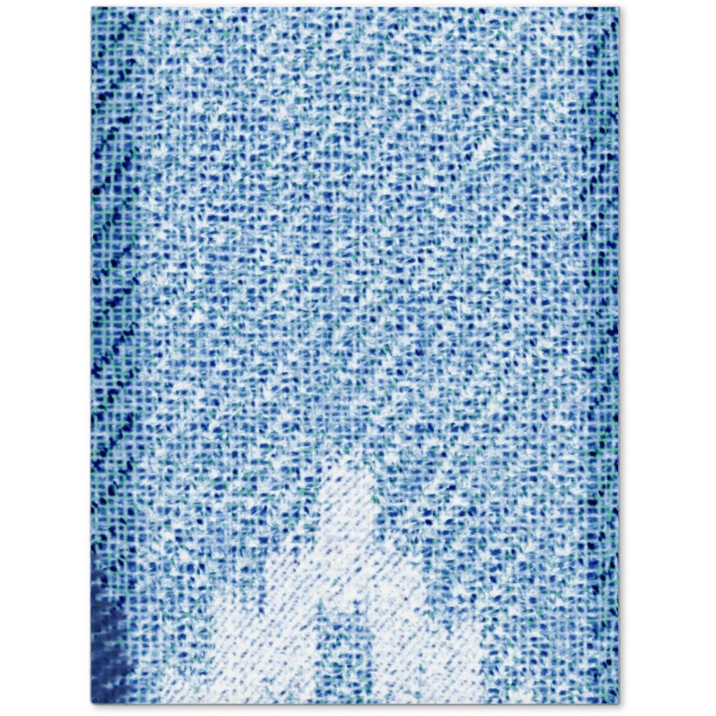 Blue Ikat Journal, Blue, True Blue