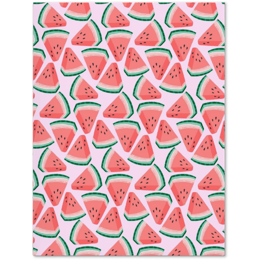 Watermelon Slices - Pink Journal, Pink