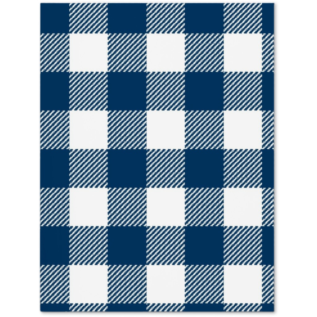 Buffalo Plaid Journal, Blue, Imperial