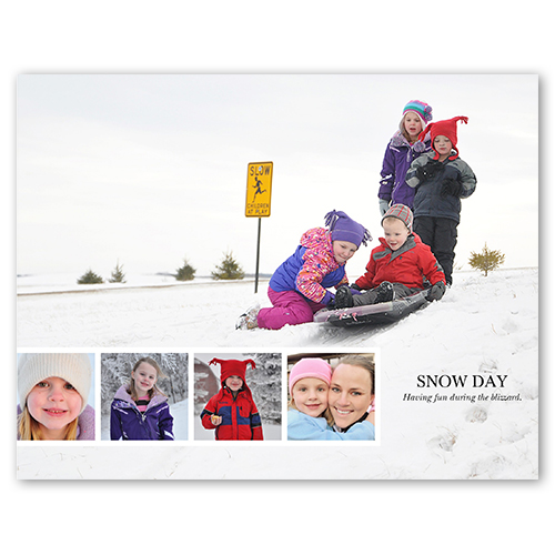 Photo on Photo Horizontal Low Count, -11x14-White