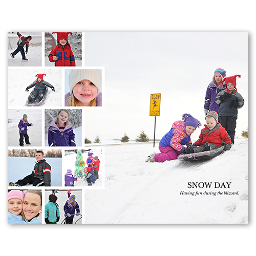 Photo on Photo Horizontal High Count, -16x20-White