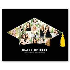 Grad Cap Collage