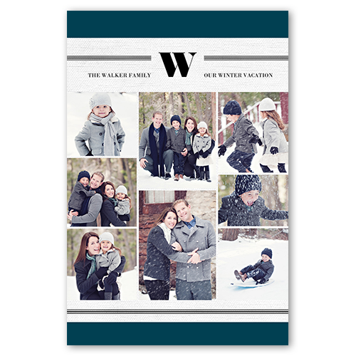 Classic Monogram, 20x30white