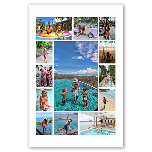 Gallery of Thirteen, -20x30-Multicolor