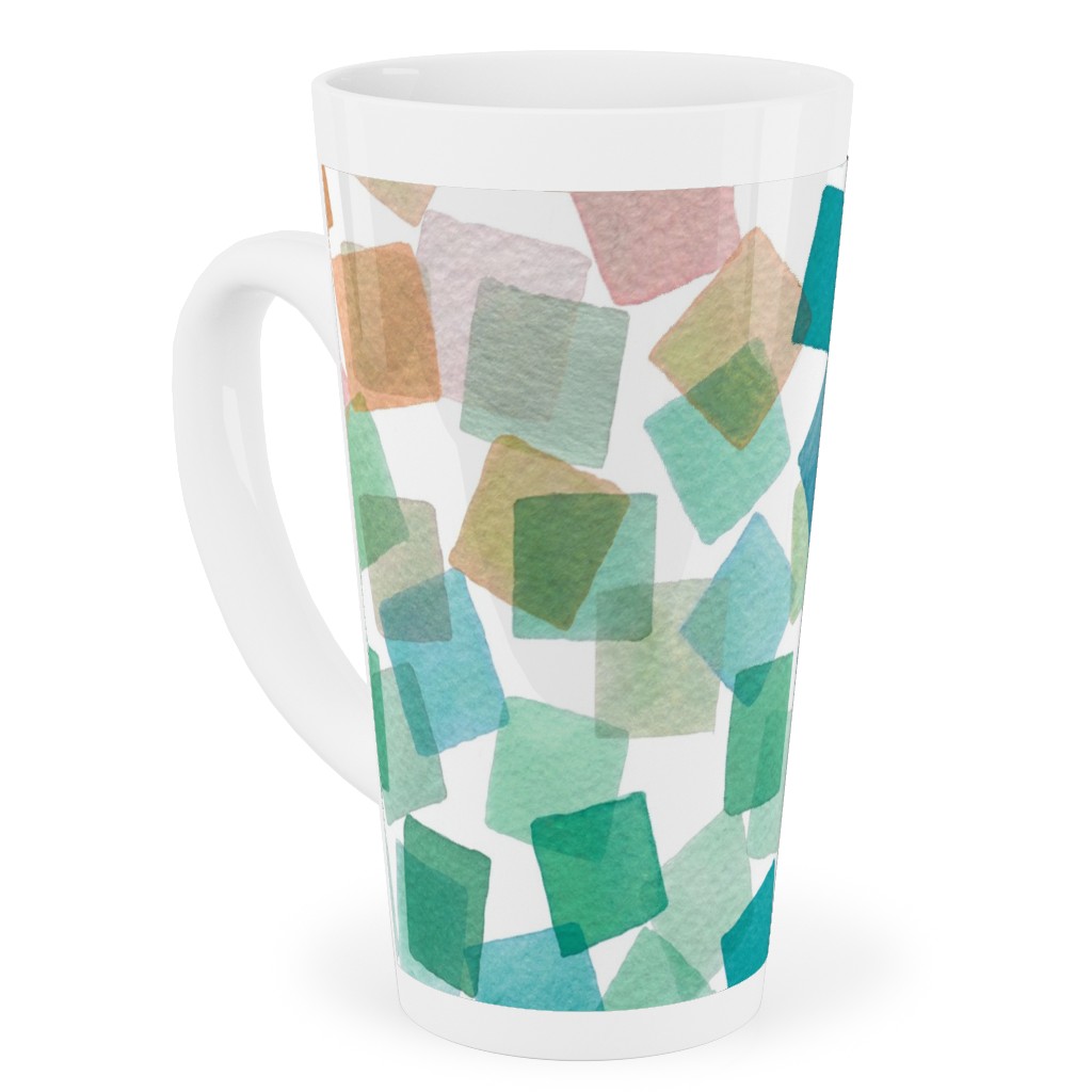 Confetti Party - Spring Pastel Tall Latte Mug, 17oz, Multicolor