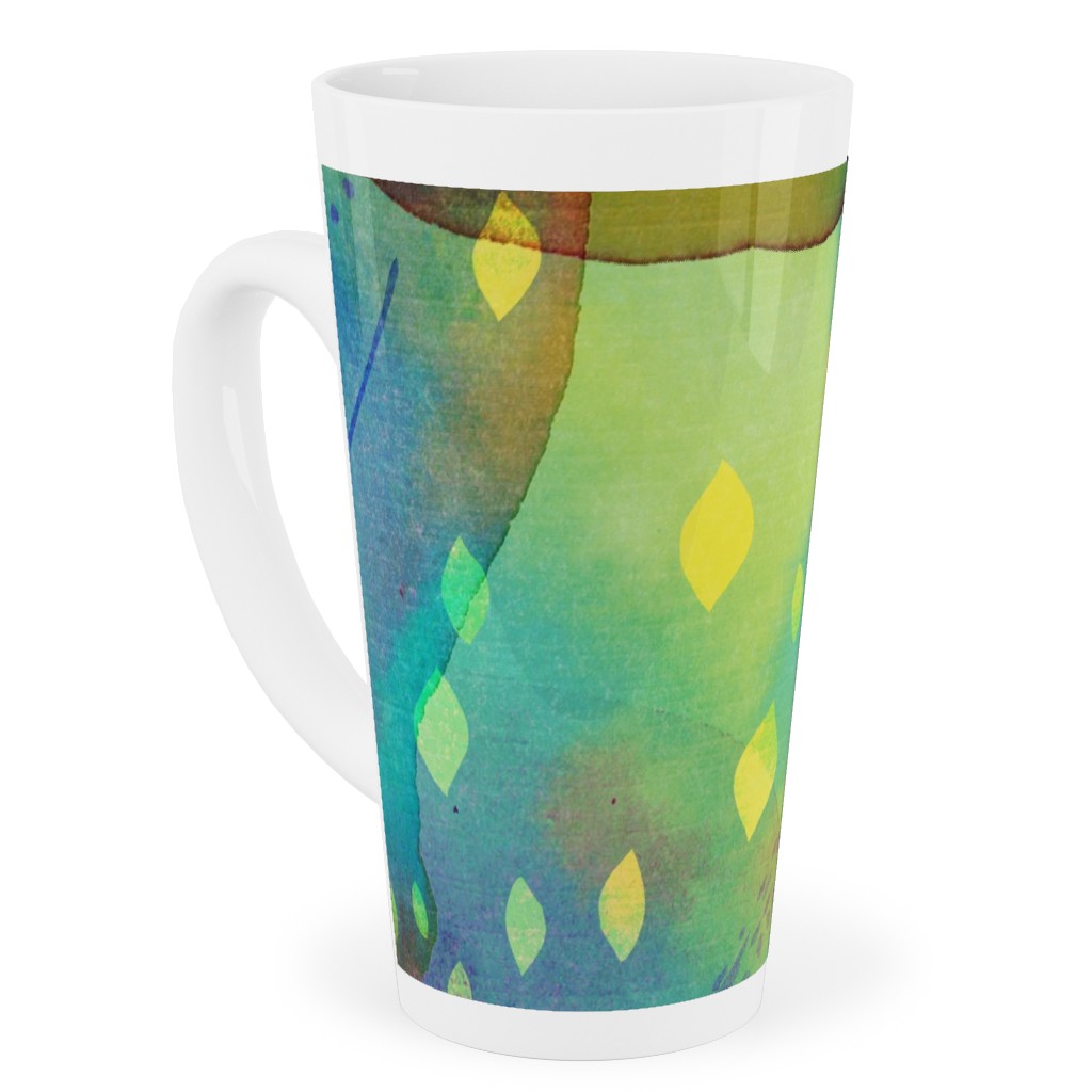 Daydreaming Tall Latte Mug, 17oz, Multicolor