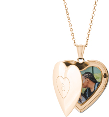 Personalized Locket Necklaces | Engraved Lockets | Shutterfly