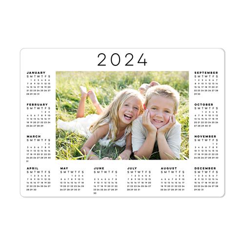 Personalised Calendar Save The Date Fridge Magnets 