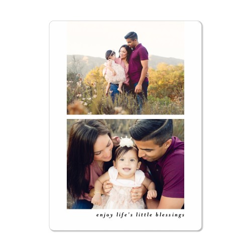 Gallery of Two Stacked Magnet, 4x5.5, Multicolor, multi