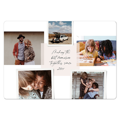 Handwritten Note Collage Magnet, 3x5, White