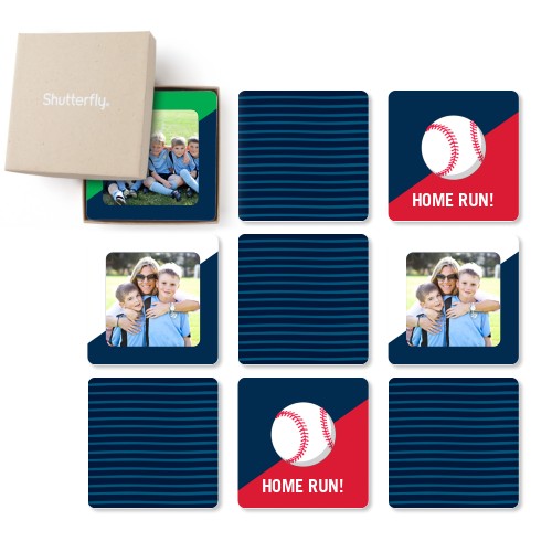 Active Sports Memory Game, glossy, Red