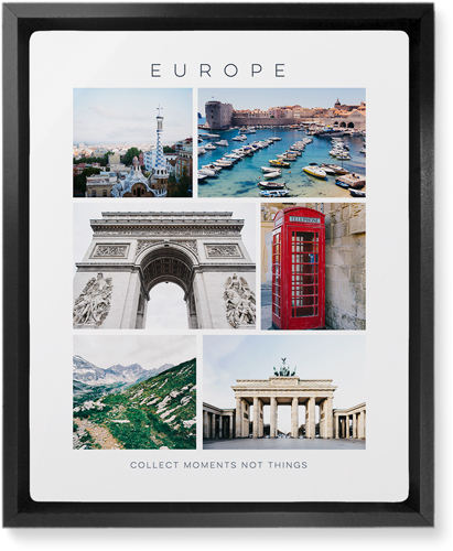 Best of Six Wall Art, Black, Single piece, Metal, 8x10, Glossy, Multicolor, multi