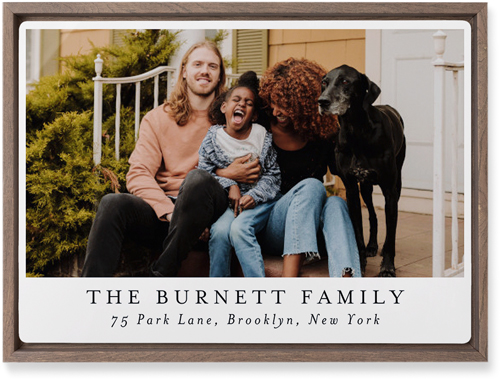 Gallery of One Landscape Wall Art, Walnut, Single piece, Metal, 10x14, Glossy, Multicolor, multi