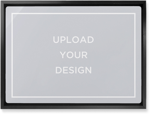 Upload Your Own Design Landscape Wall Art, Black, Single piece, Metal, 10x14, Glossy, Multicolor, multi