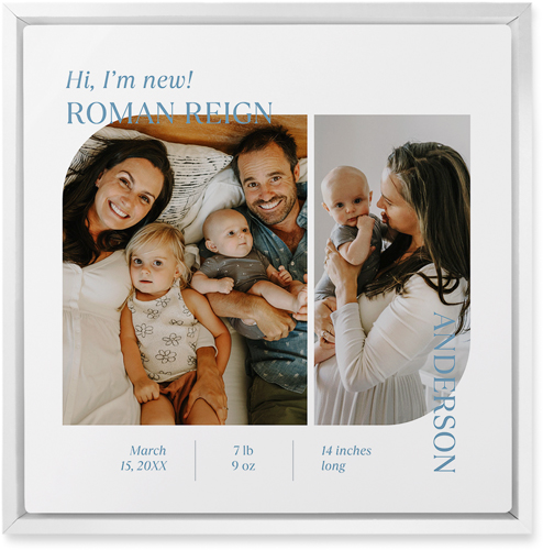 Favorite Infographic Wall Art, White, Single piece, Metal, 12x12, Glossy, White, white