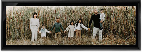 Gallery of One Pano Wall Art, Black, Single piece, Metal, 12x36, Glossy, Multicolor