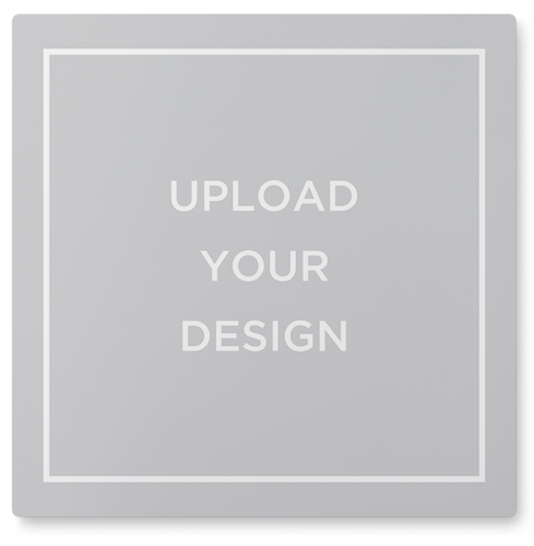 Upload Your Own Design Landscape Wall Art, Single piece, Metal, 16x16, Matte, Multicolor