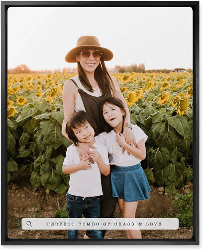 Family Banner Wall Art, Black, Single piece, Metal, 16x20, Matte, White, white