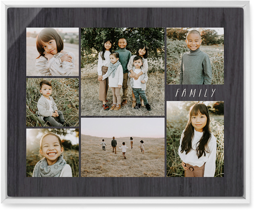 Lucky Seven Wall Art, White, Single piece, Metal, 16x20, Matte, Multicolor