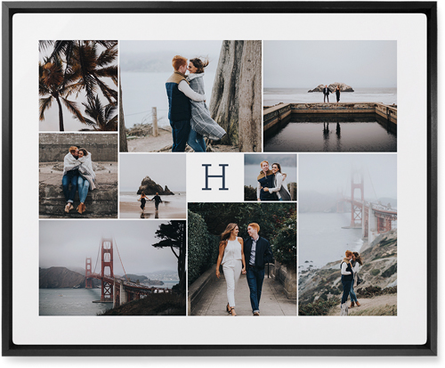 Nine Lives Wall Art, Black, Single piece, Metal, 16x20, Matte, Multicolor, multi