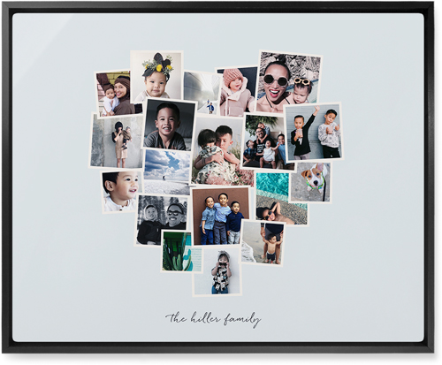 Heart Strings Wall Art, Black, Single piece, Metal, 16x20, Matte, Gray, air