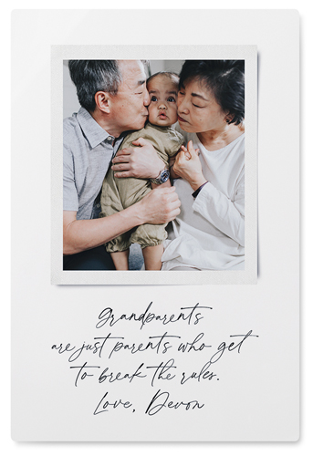 Sentimental Note Wall Art, No Frame, Single piece, Metal, 20x30, Matte, White, white