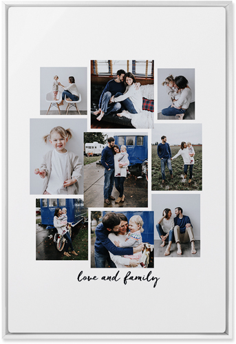 Cloud Nine Wall Art, White, Single piece, Metal, 20x30, Matte, Multicolor, multi