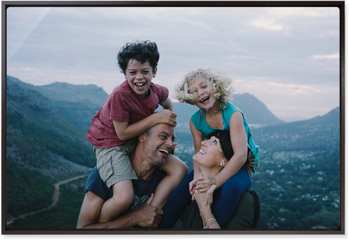 Photo Gallery Wall Art, Black, Single piece, Metal, 20x30, Glossy, Multicolor