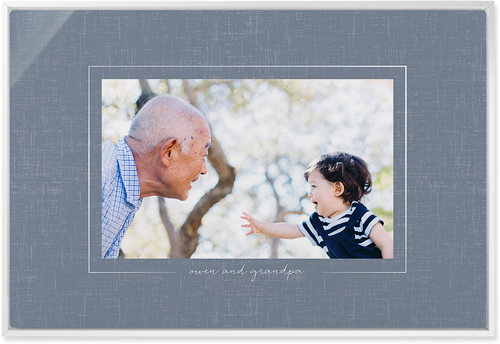 Take Shape Wall Art, White, Single piece, Metal, 20x30, Glossy, Gray, slate