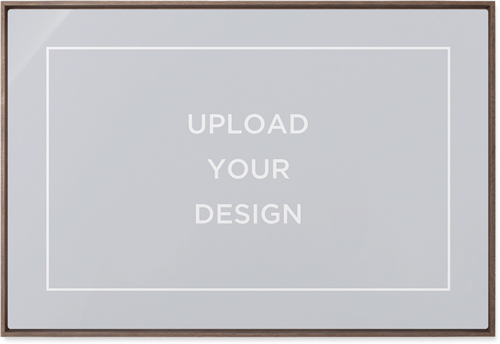 Upload Your Own Design Landscape Wall Art, Walnut, Single piece, Metal, 24x36, Glossy, Multicolor