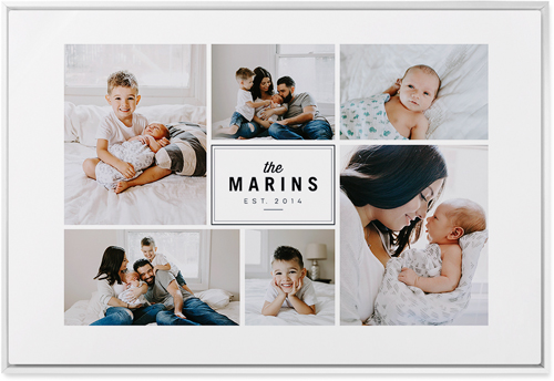 Round We Go Wall Art, White, Single piece, Metal, 24x36, Glossy, White, white