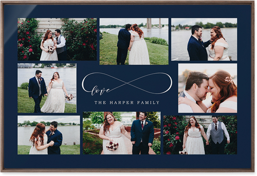 Sweet Moments Wall Art, Walnut, Single piece, Metal, 24x36, Matte, Black, silhouette