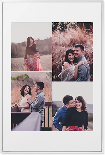 Four Winds Wall Art, White, Single piece, Metal, 24x36, Matte, White, white