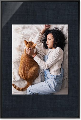 Full Frame One Wall Art, Black, Single piece, Metal, 24x36, Matte, Black