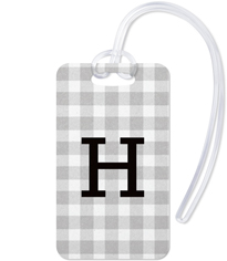 Plaid Monogram