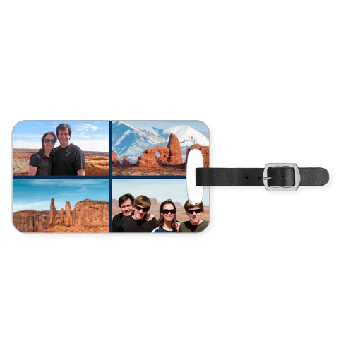 Gallery of Four Luggage Tag, Small, Multicolor