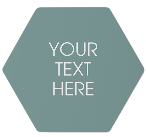 Your Text Here Metal Magnet, 4, Multicolor