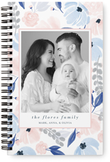 painted florals monthly planner