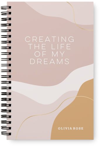 Creating My Dreams Monthly Planner, Brown