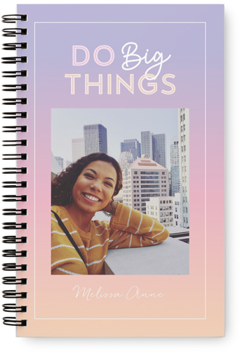 Do Big Things Monthly Planner, Purple