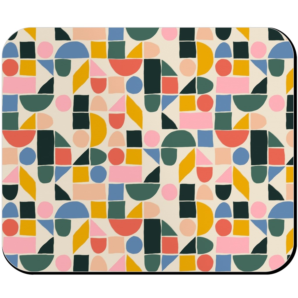the Dog Ate My Ruler - Multi Mouse Pad, Rectangle Ornament, Multicolor