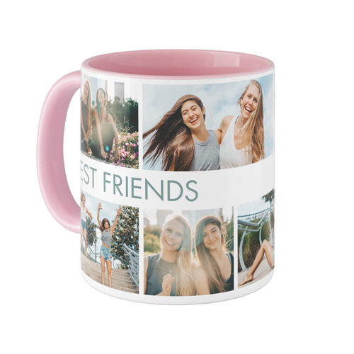 Gallery of Eight Banner Mug, Pink,  , 11oz, Multicolor