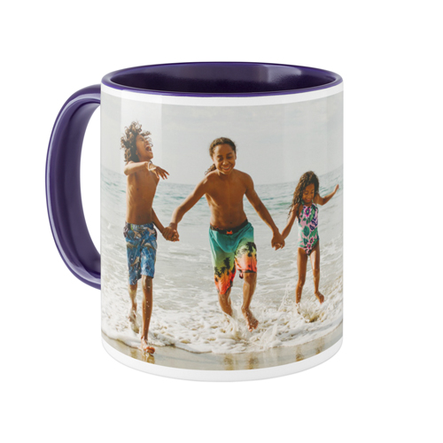 Family Gallery Mug, Blue,  , 11oz, Multicolor