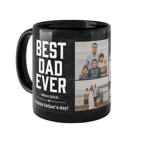 Best Dad Mug, Black,  , 11oz, Black