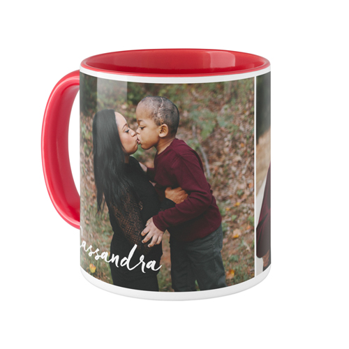 Gallery of Two Mug, Red,  , 11oz, Multicolor