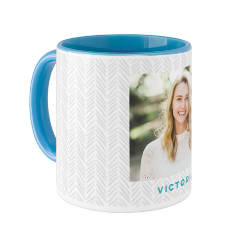 Gallery of One Mug, Light Blue,  , 11oz, Multicolor